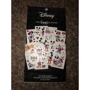 The Happy Planner Disney Value Pack Stickers “LARGE MICKEY MOUSE & MINNIE MOUSE"